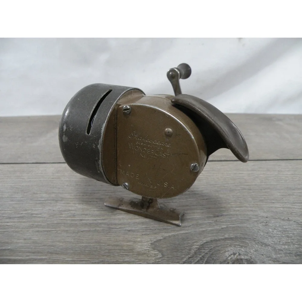 Shakespeare Wondercast No. 1771 Spincast Reel Bronze Metal For Parts